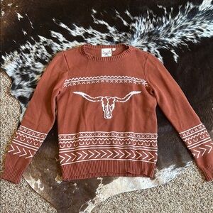 Cotton & Rye Longhorn Sweater